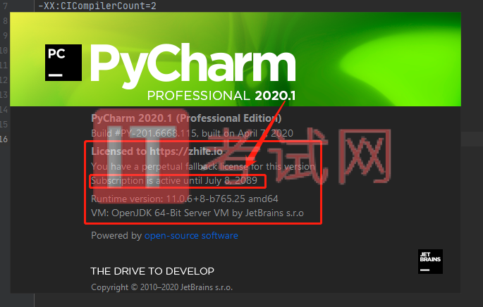 PyCharm2020.1永久注册激活码及详细安装教程（亲测有效）21