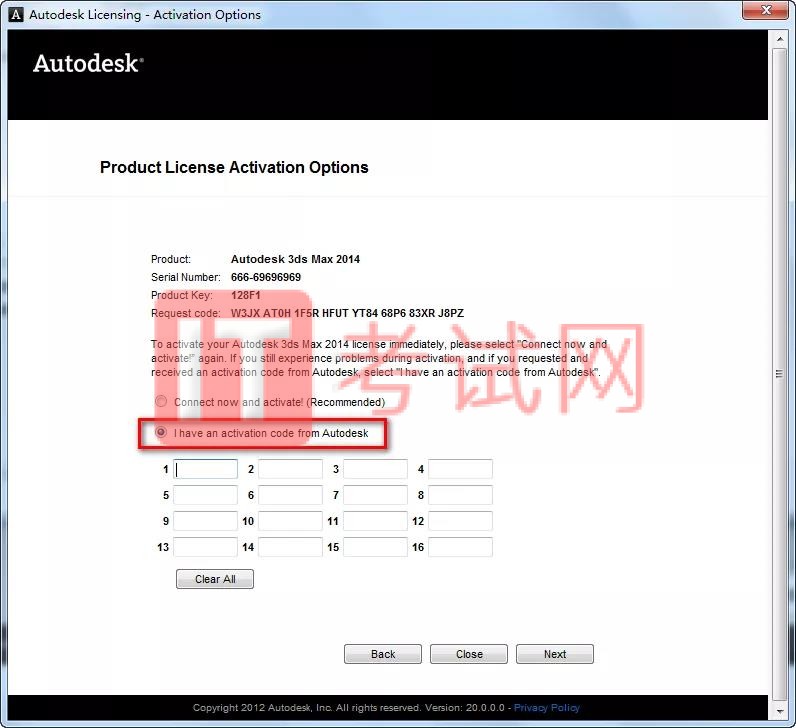 3dmax2014下载及安装激活教程（内附3dmax注册机）14