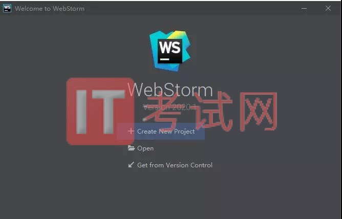WebStorm2020.1下载及破解版安装教程16